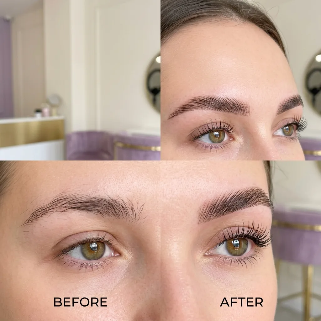 Lash & Brow Lift Ergebnisse – Züri Glow Instagram