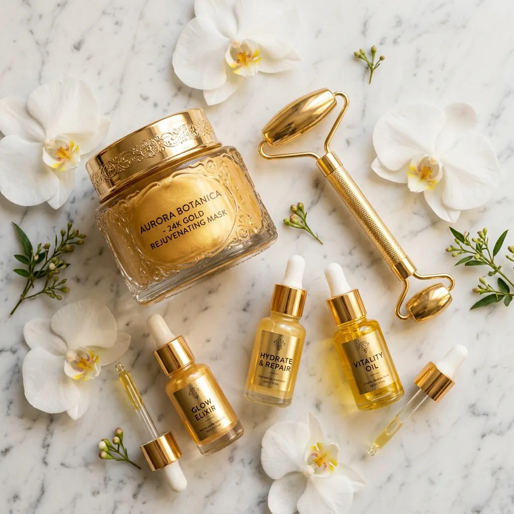 Züri Glow Signature Ritual – Premium Gold Gesichtspflege Produkte